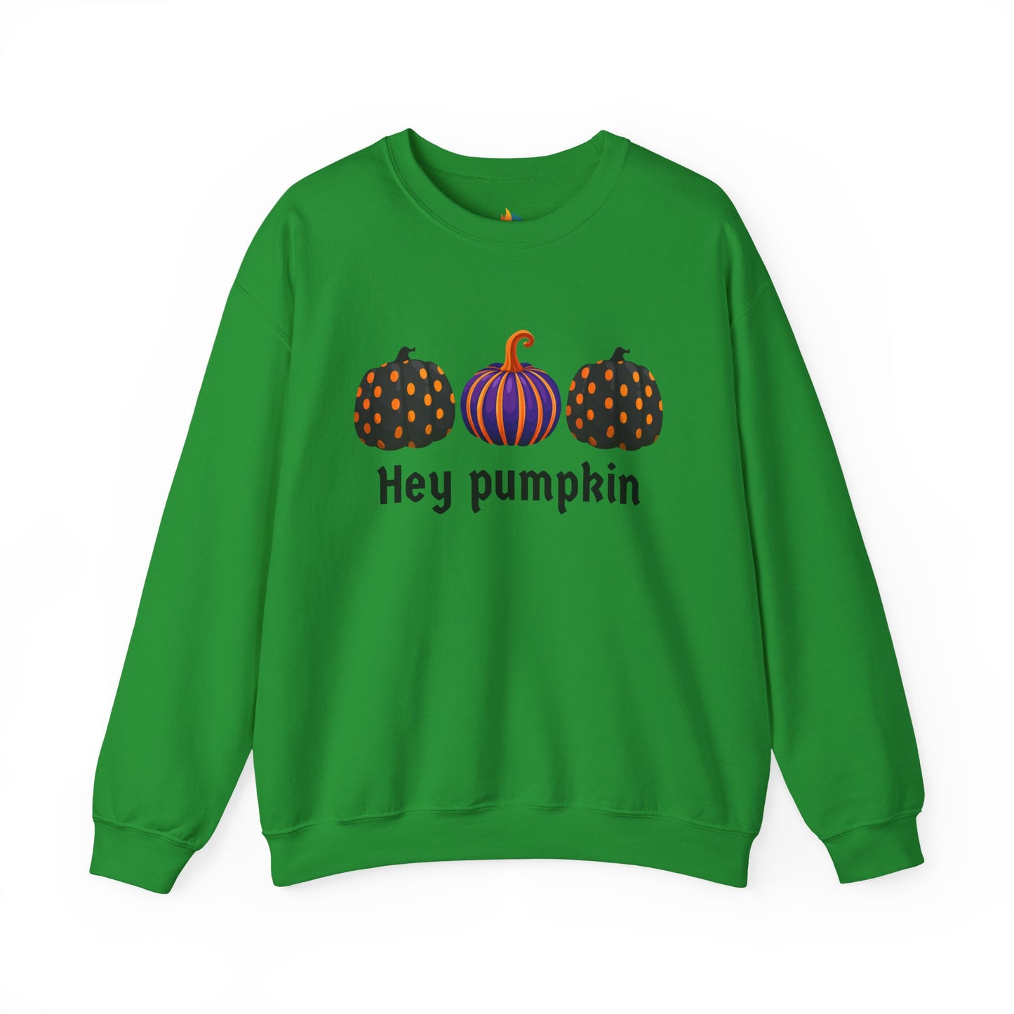 Hey Pumpkin Sweatshirt, Unisex Crewneck, Fall Season Outfit, Halloween Gift, Cozy Fall Gift