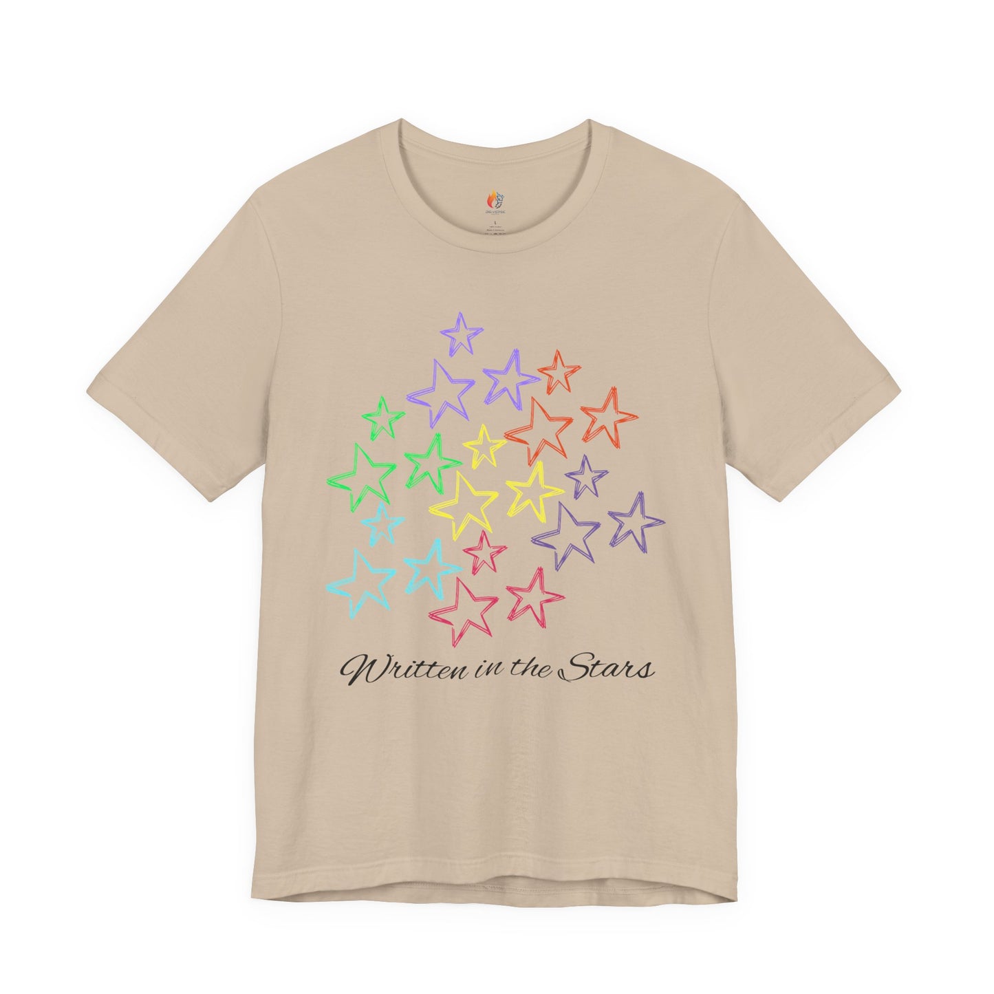 Written in the stars T-Shirt, Valentine’s Day T-shirt, Cute Valentine Shirt, Love Graphic Tee, Unisex Valentine Outfit, Gift for Him or Her, Romantic Holiday Tee