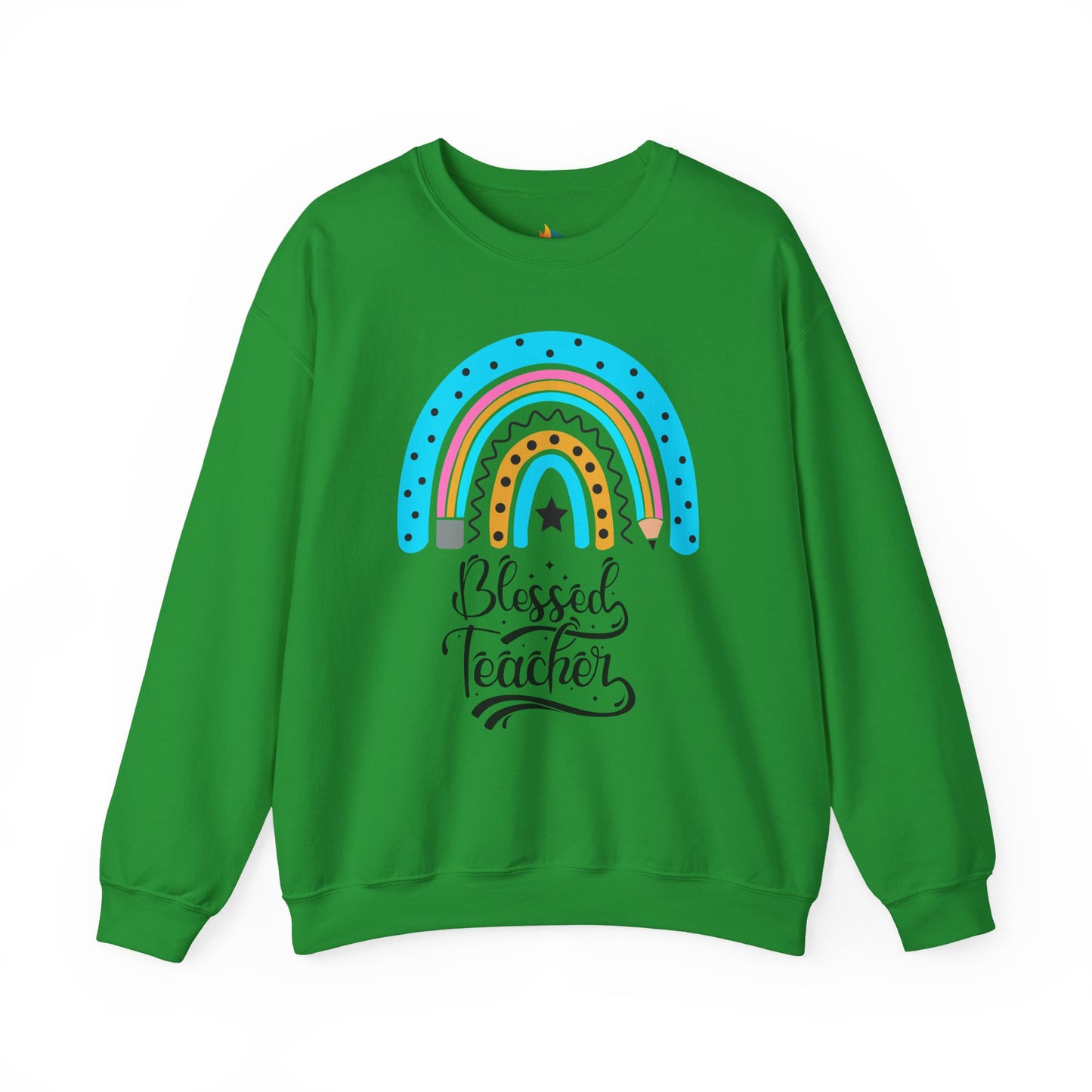 Blessed Teacher, Thanksgiving Sweatshirt, Unisex Crewneck, Fall Season Outfit, Cozy Fall Gift