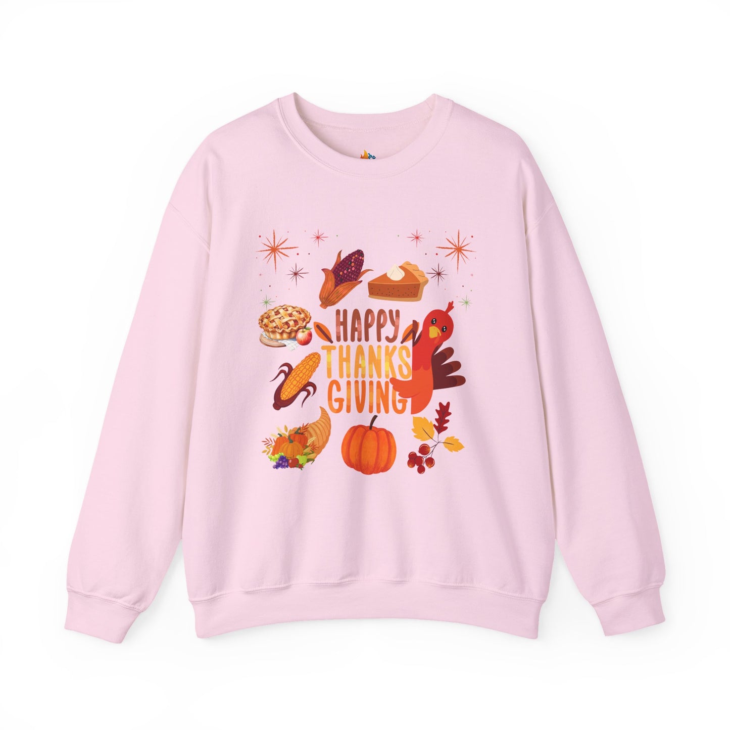 Happy Thanksgiving Sweatshirt, Unisex Crewneck, Fall Season Outfit, Cozy Fall Gift