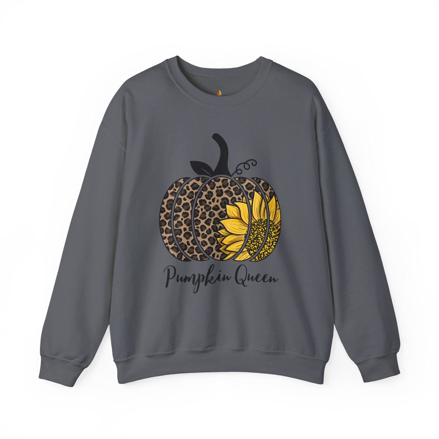 Pumpkin Queen Sweatshirt, Unisex Crewneck, Fall Season Outfit, Cozy Fall Gift