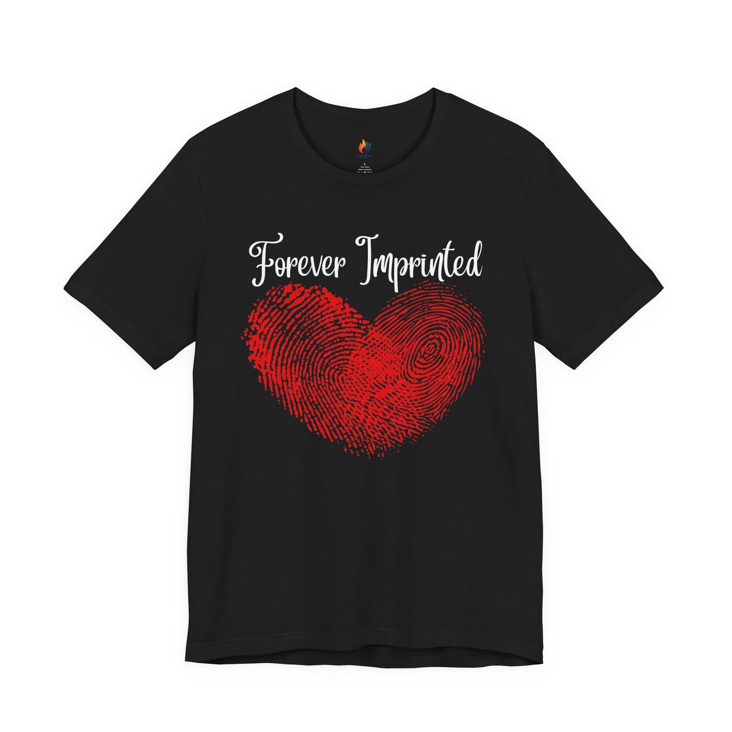 Forever Imprinted T-Shirt, Valentine’s Day T-shirt, Cute Valentine Shirt, Love Graphic Tee, Unisex Valentine Outfit, Gift for Him or Her, Romantic Holiday Tee