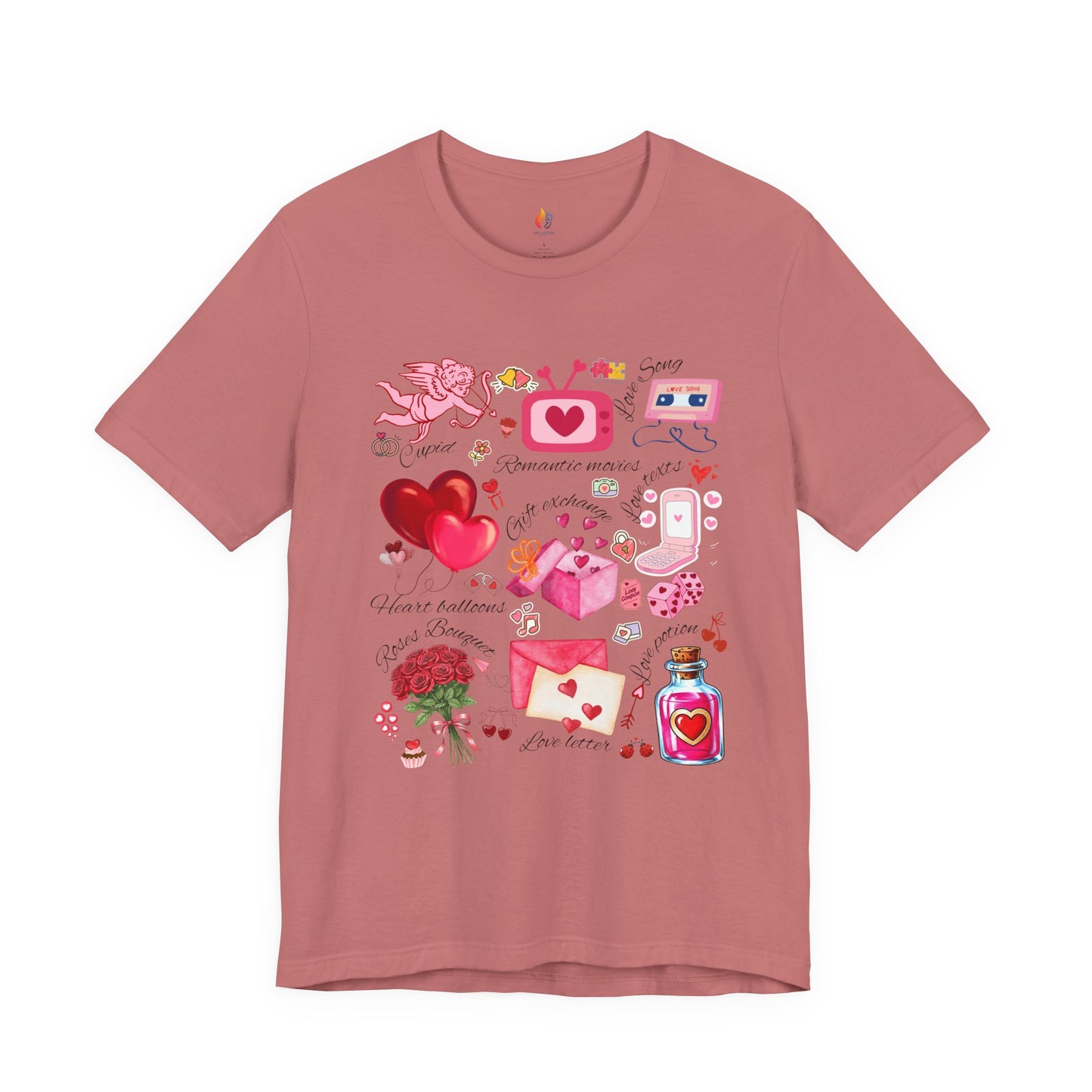 Valentine’s Day T-shirt, Cute Valentine Shirt, Love Graphic Tee, Unisex Valentine Outfit, Gift for Him or Her, Romantic Holiday Tee