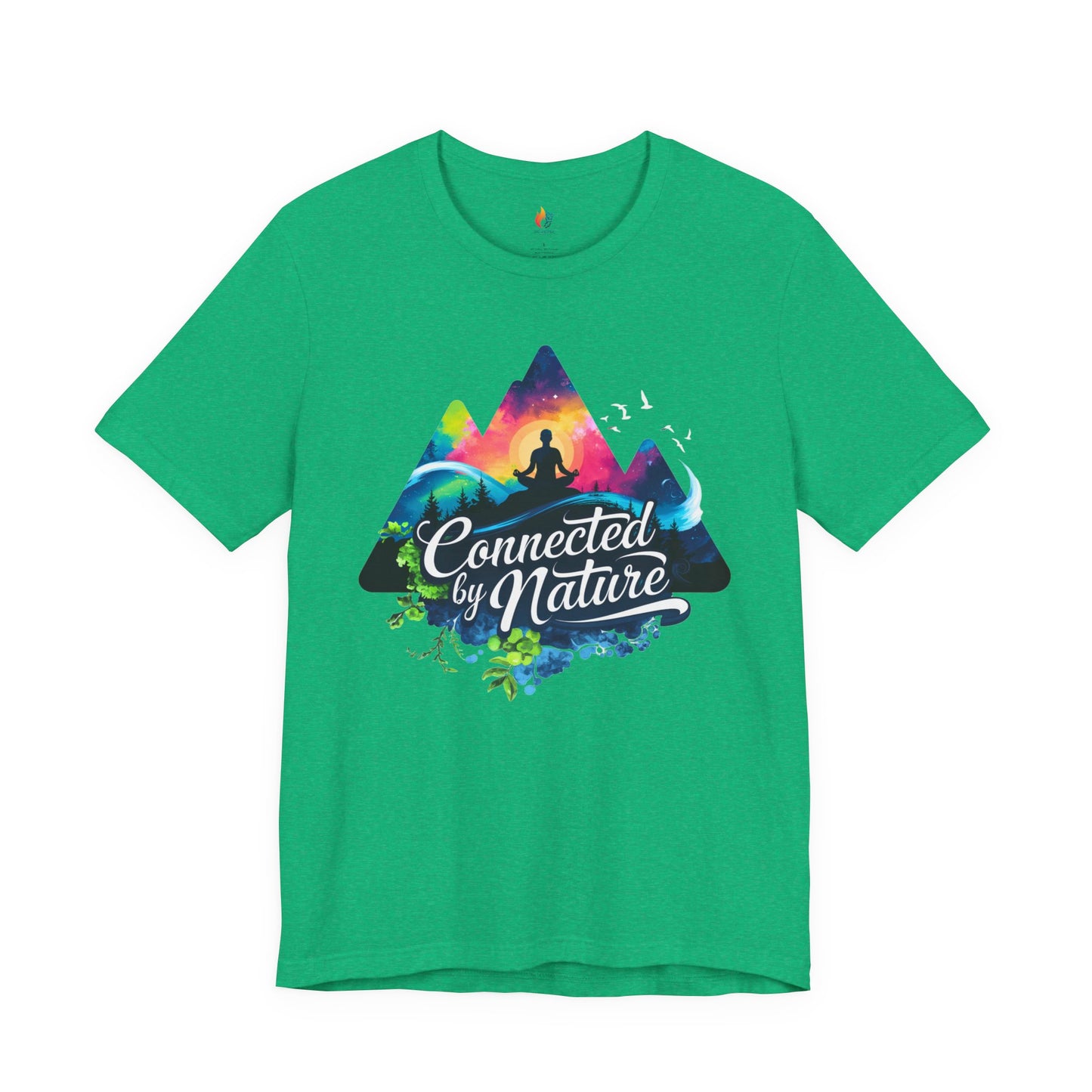 Connected by Nature T-Shirt, Graphic Tee, Gift for Nature lovers, Womens Nature Tee,Mens Nature Tee, Environmentalist Tee, Gifts for Campers