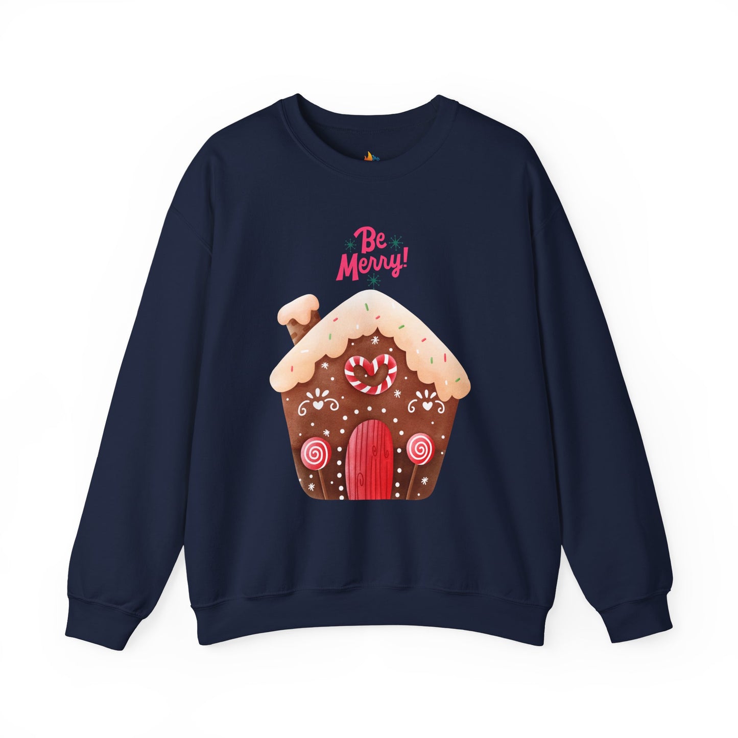 Be Merry Christmas Sweatshirt, Unisex Crewneck, Holiday Season Outfit, Winter Sweatshirt