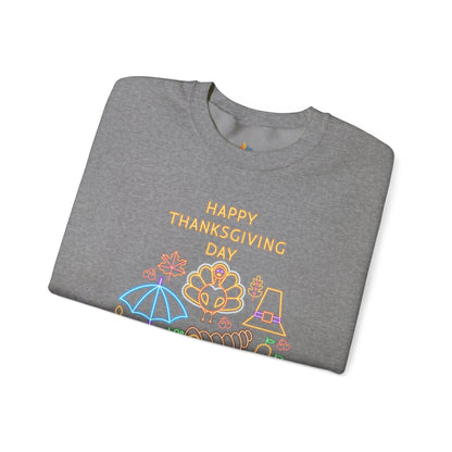Thanksgiving Sweatshirt, Unisex Crewneck, Fall Season Outfit, Cozy Fall Gift