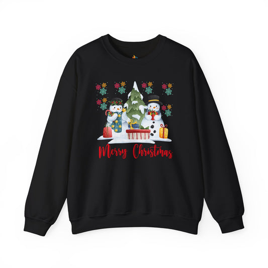 Merry Christmas Sweatshirt, Unisex Crewneck, Holiday Season Outfit, Winter Sweatshirt