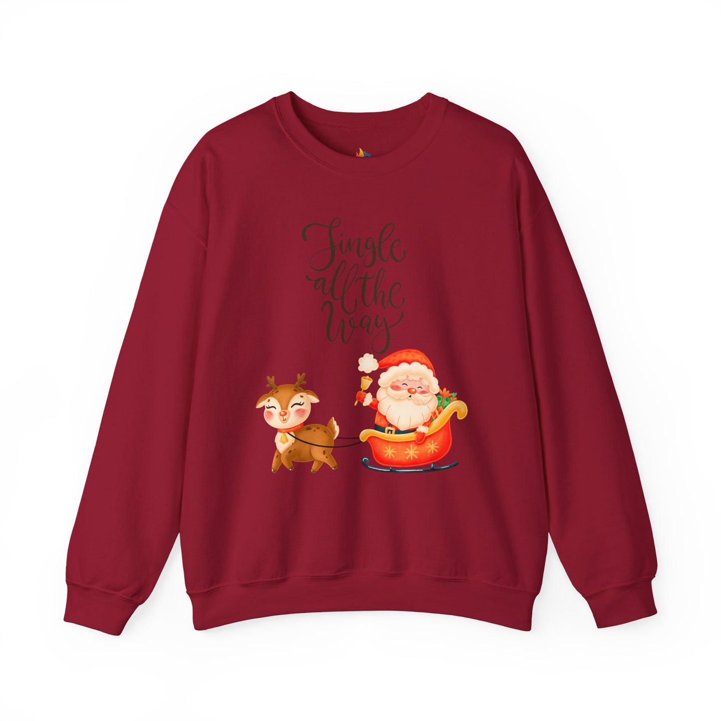Jingle all the way, Christmas Sweatshirt, Unisex Crewneck, Holiday Season Outfit, Winter Sweatshirt