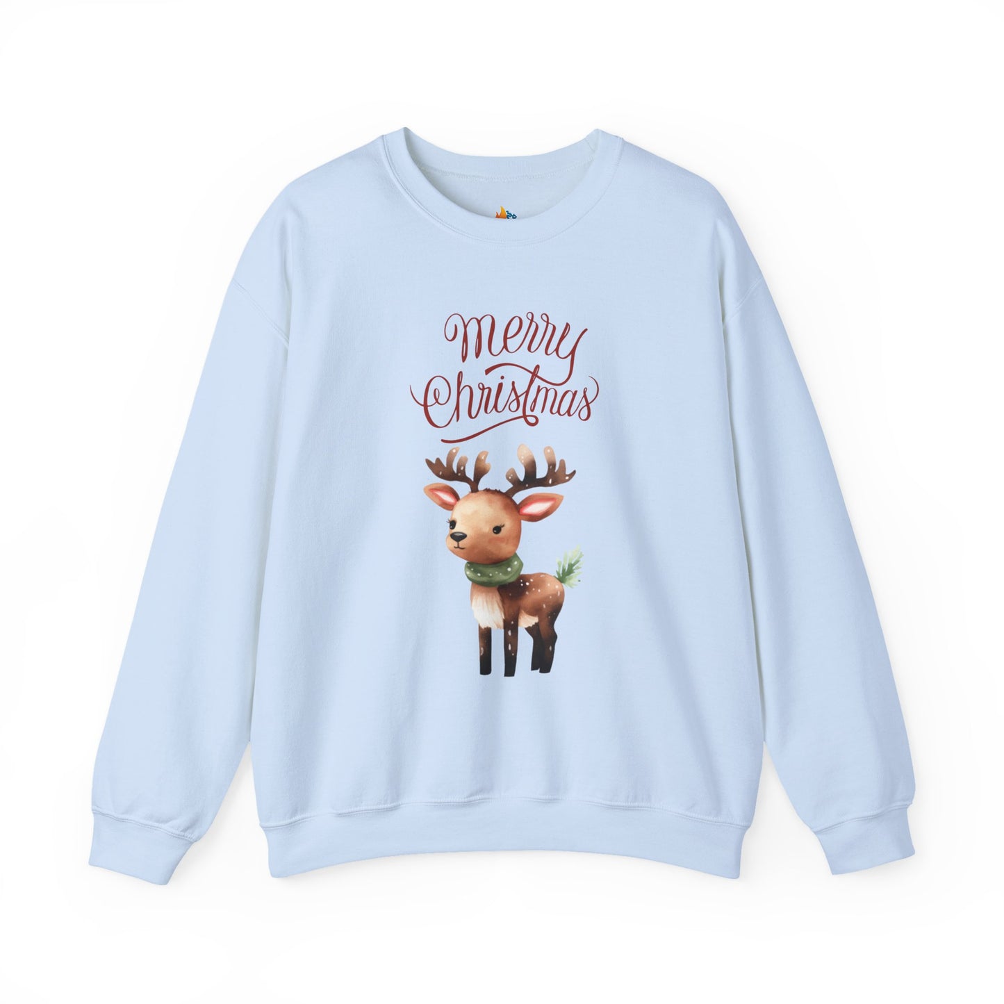Deer, Merry Christmas Sweatshirt, Unisex Crewneck, Holiday Season Outfit, Winter Sweatshirt