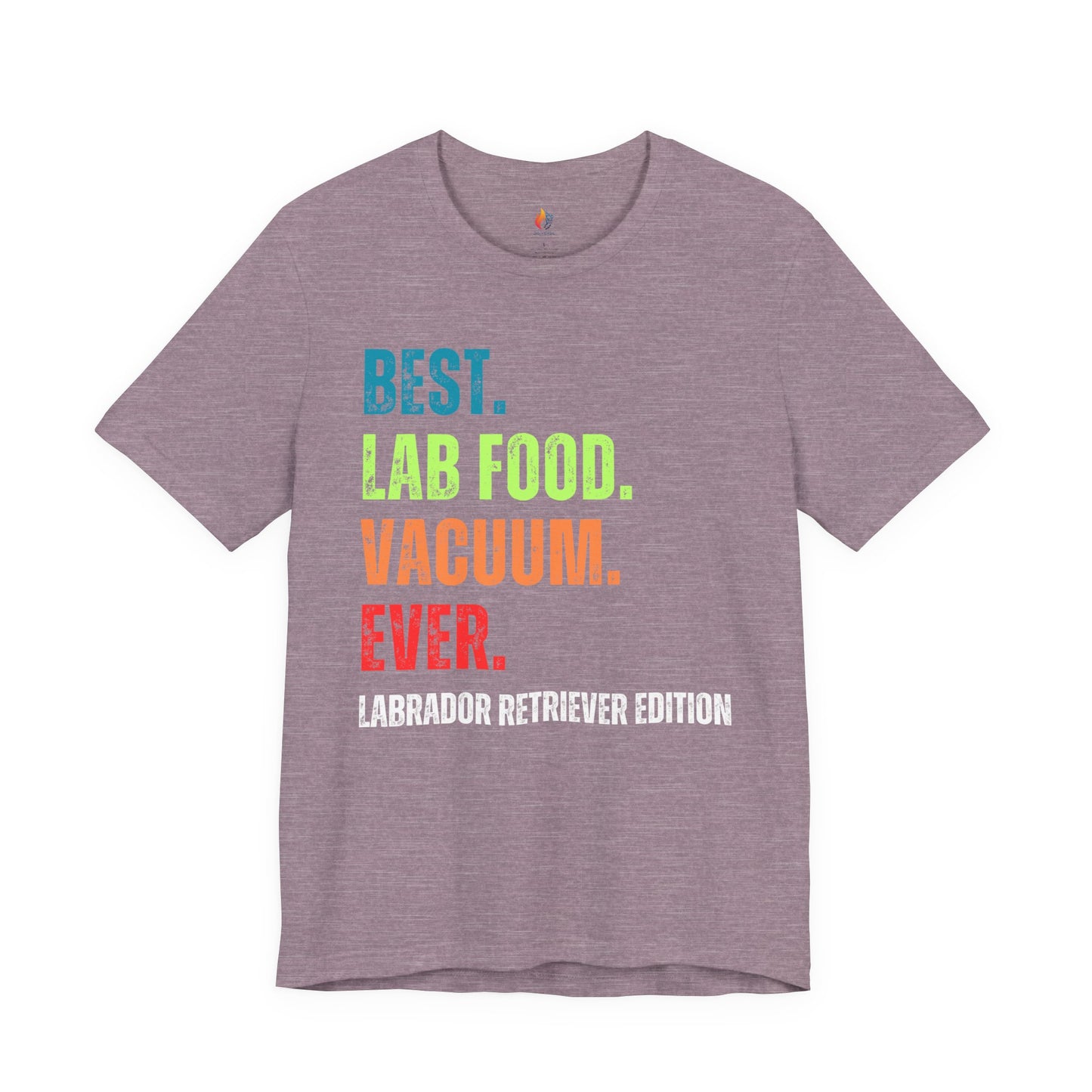 Labrador Dog Lover T-Shirt - "Best Lab Food Vacuum Ever" Graphic Tee