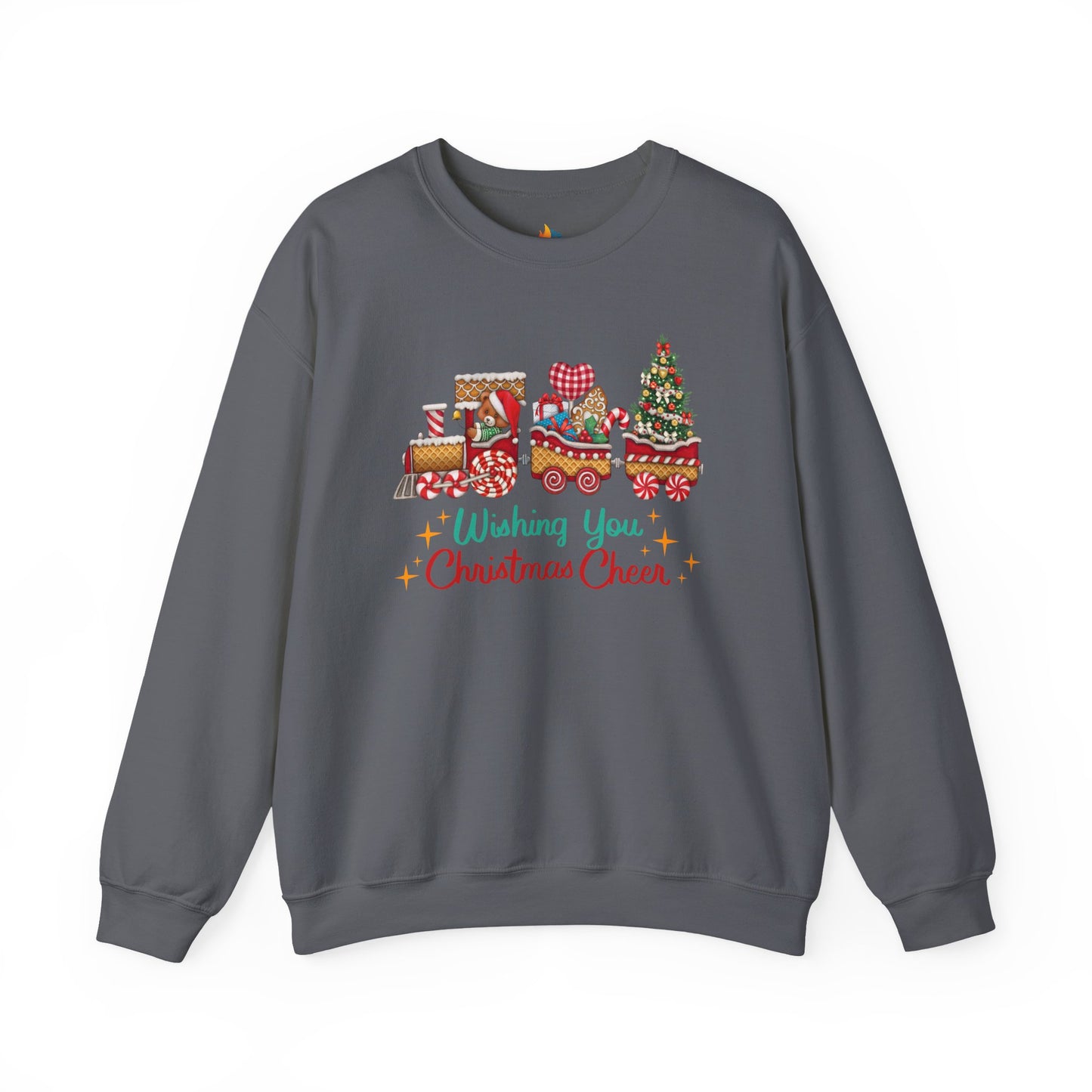 Wishing you Christmas Cheer Sweatshirt, Unisex Crewneck, Holiday Season Outfit, Winter Sweatshirt