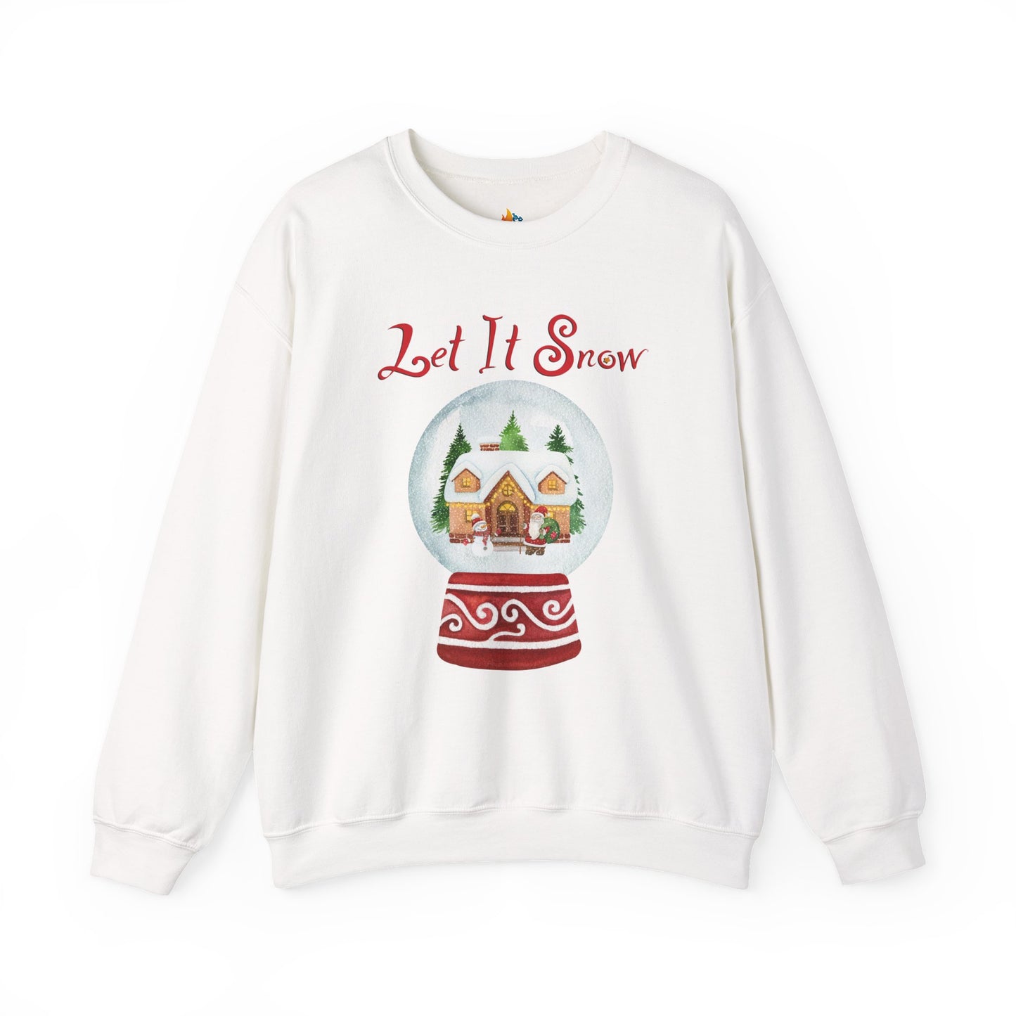 Let it Snow, Christmas Sweatshirt, Unisex Crewneck, Holiday Season Outfit, Winter Sweatshirt