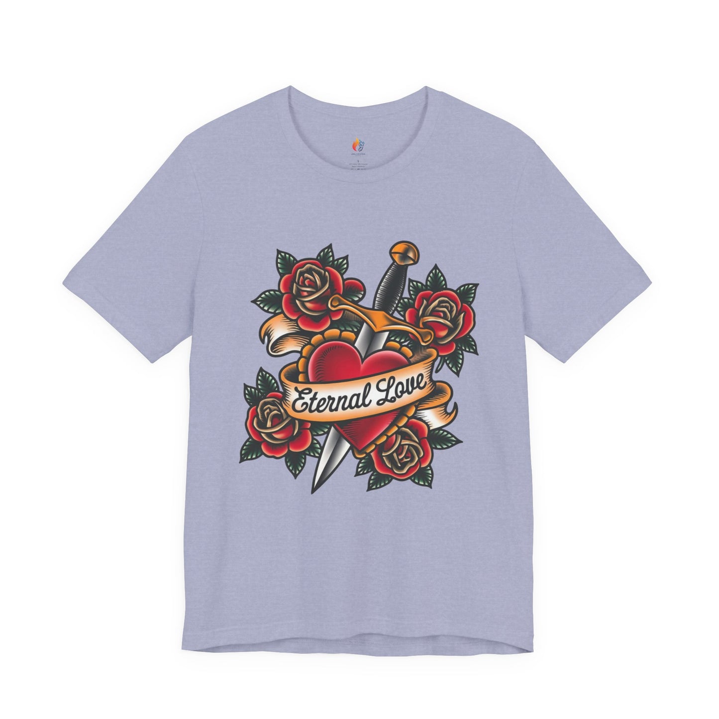 Eternal Love T-Shirt - Unisex Valentine Outfit, Valentine's day Gift, Valentine’s Day T-shirt, Cute Valentine Shirt, Gift for Him or Her,  Romantic Holiday Tee