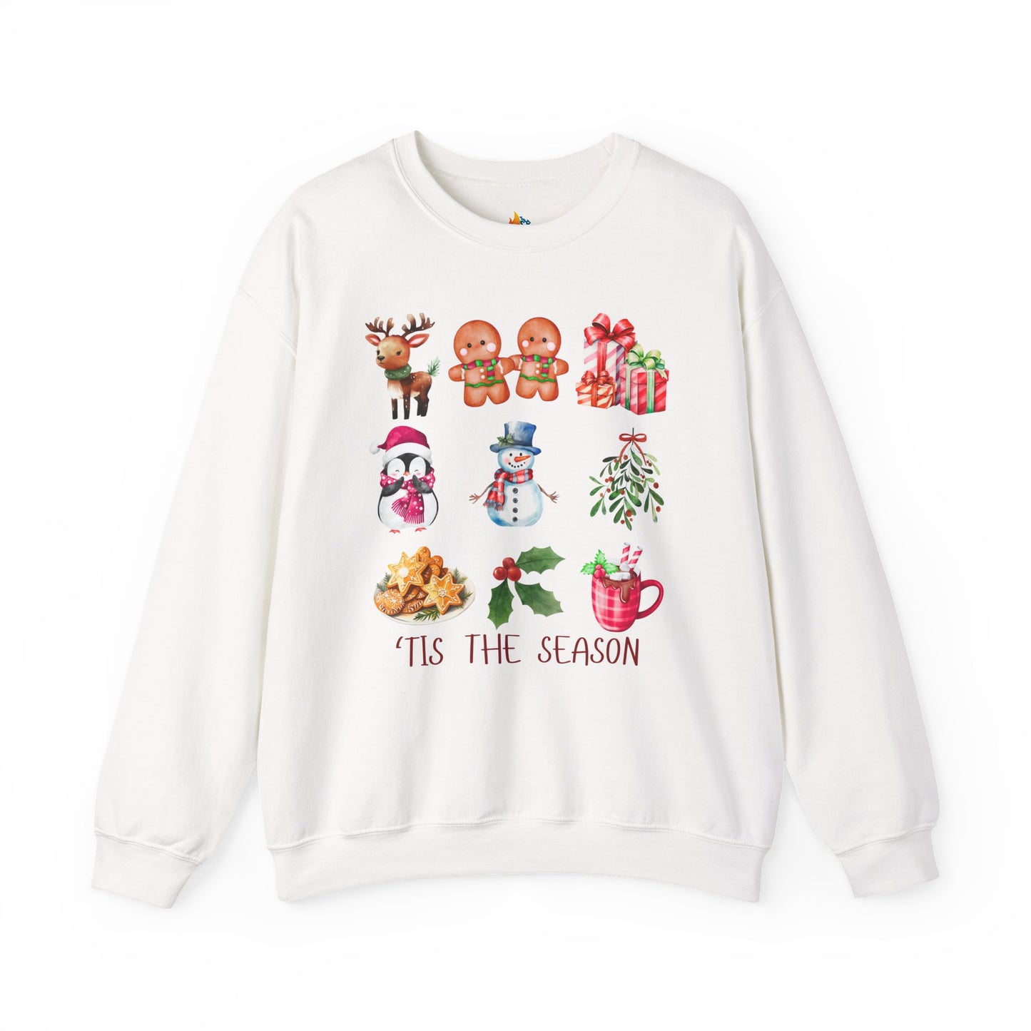 Tis the season, Christmas Sweatshirt, Unisex Crewneck, Holiday Season Outfit, Winter Sweatshirt