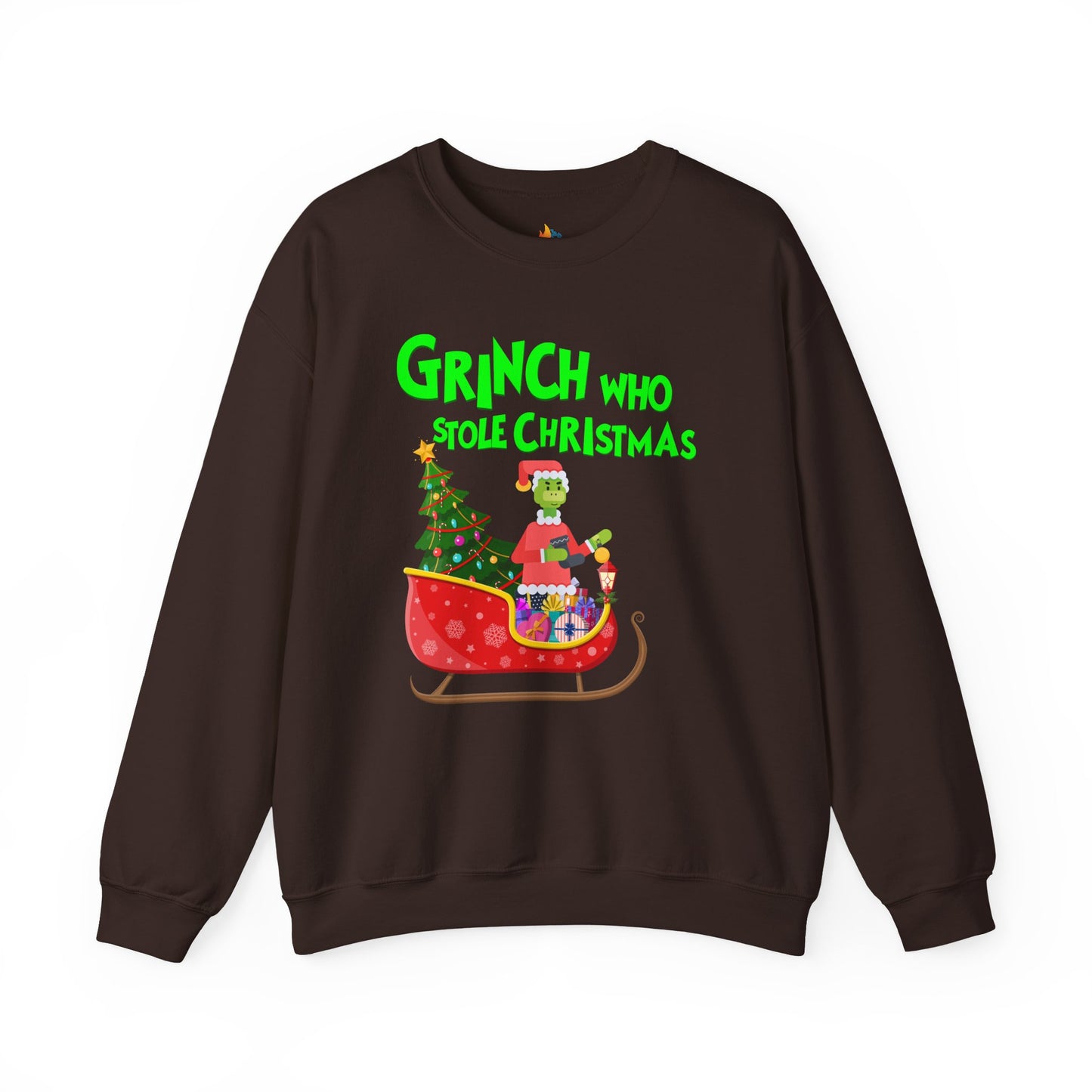 Grinch who stole Christmas Sweatshirt, Unisex Crewneck, Holiday Season Outfit, Winter Sweatshirt