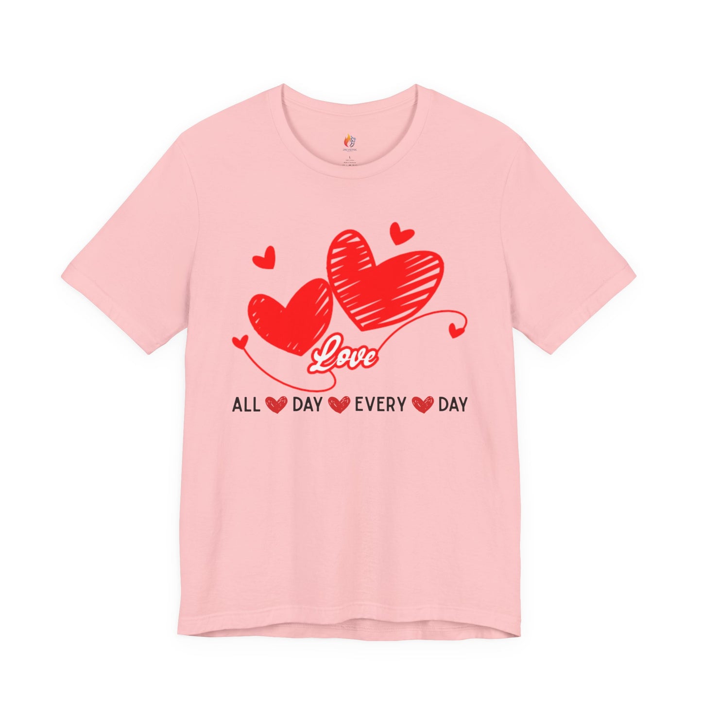 Love T-Shirt, Valentine’s Day T-shirt, Cute Valentine Shirt, Love Graphic Tee, Unisex Valentine Outfit, Gift for Him or Her, Romantic Holiday Tee