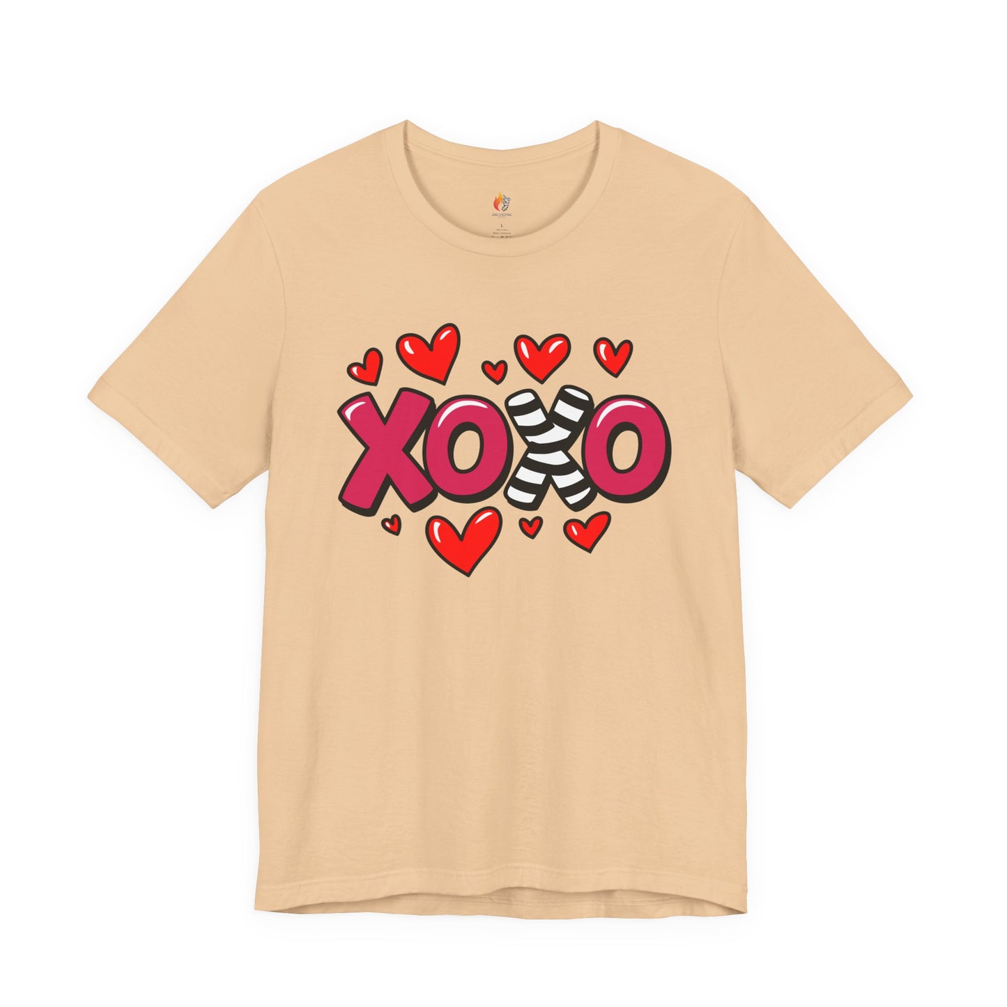 XOXO T-Shirt, Valentine’s Day T-shirt, Cute Valentine Shirt, Love Graphic Tee, Unisex Valentine Outfit, Gift for Him or Her, Romantic Holiday Tee