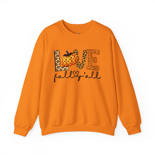 Its Fall Y'all Sweatshirt, Unisex Crewneck, Funny Fall Apparel, Cozy Fall Gift