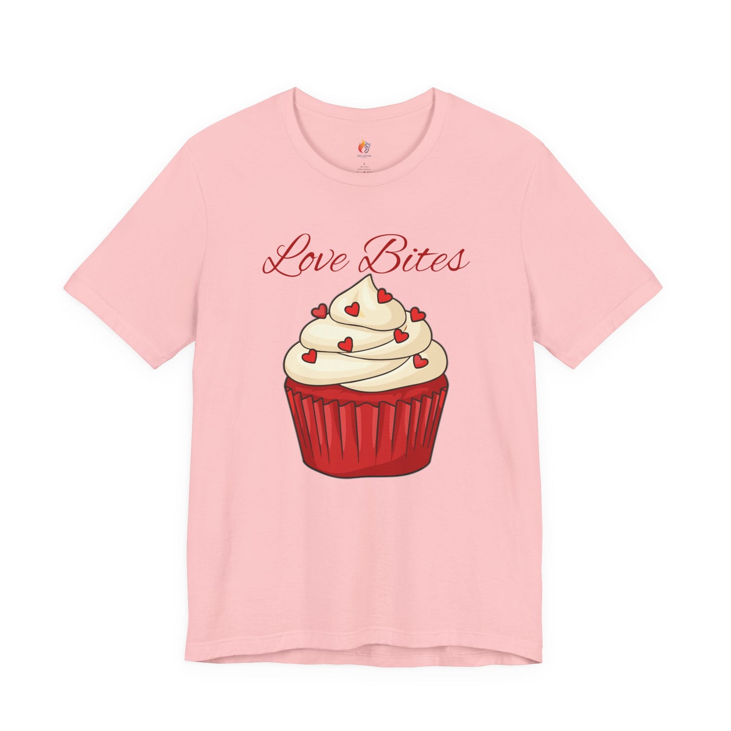 Love Bites T-Shirt, Valentine’s Day T-shirt, Cute Valentine Shirt, Love Graphic Tee, Unisex Valentine Outfit, Gift for Him or Her, Romantic Holiday Tee