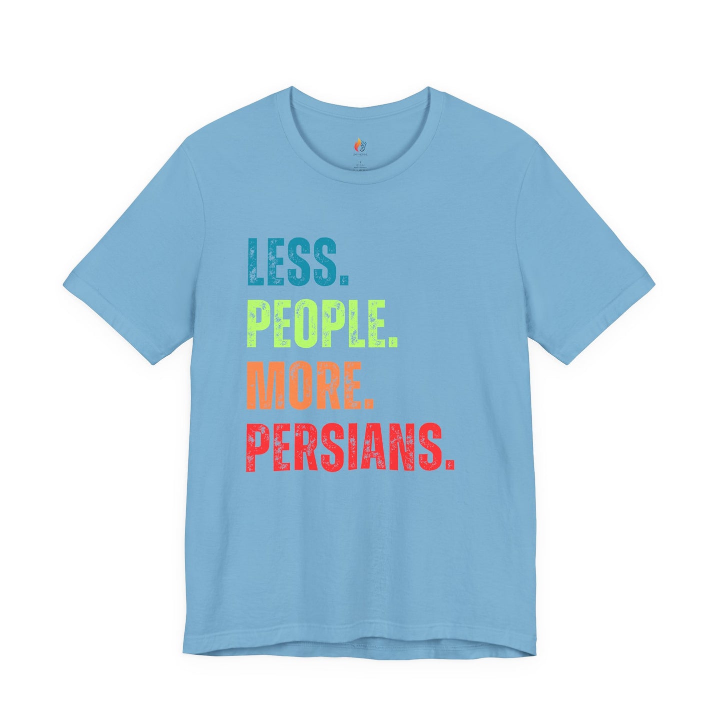 Cat Lover T-Shirt - "Less People More Persians" Graphic Tee