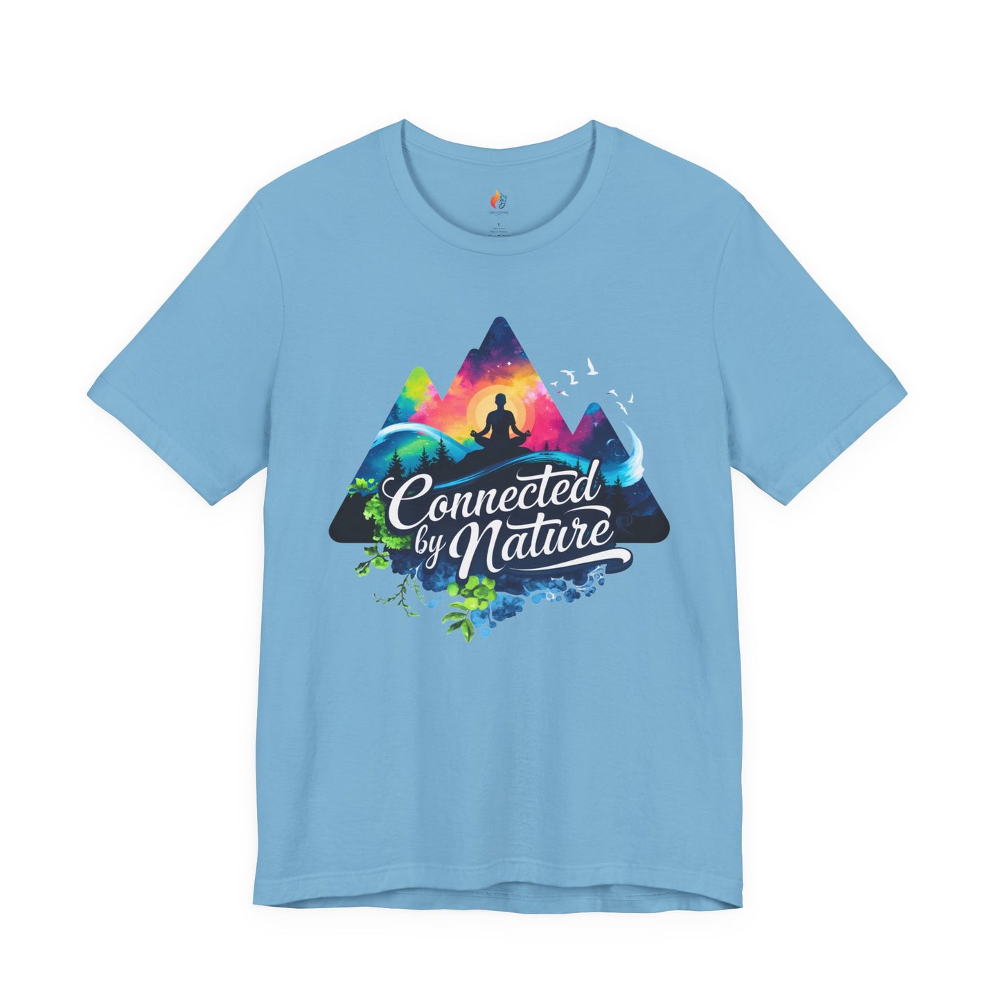 Connected by Nature T-Shirt, Graphic Tee, Gift for Nature lovers, Womens Nature Tee,Mens Nature Tee, Environmentalist Tee, Gifts for Campers