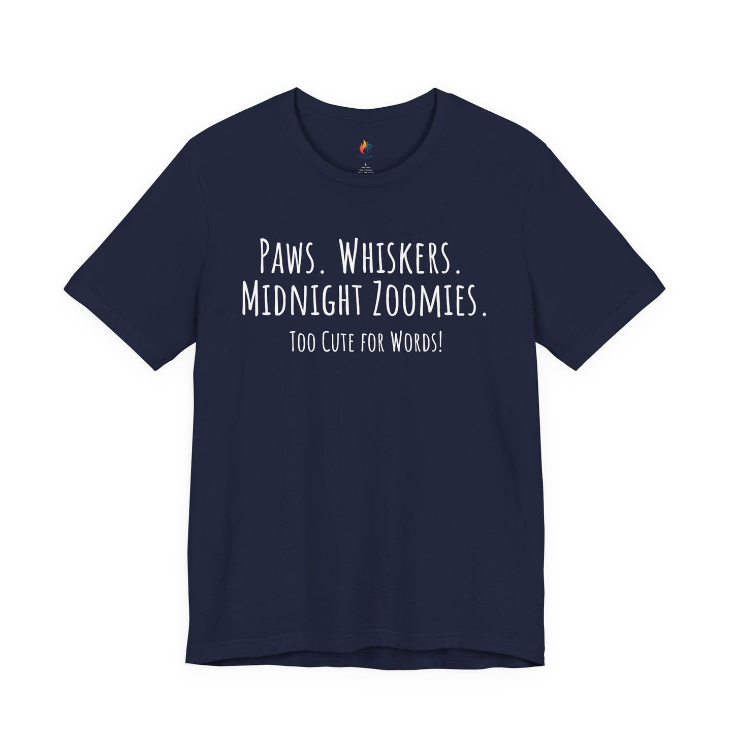 Paws, Whiskers, Midnight Zombies - T-Shirt, Cat Lover, Pet Lover Tee
