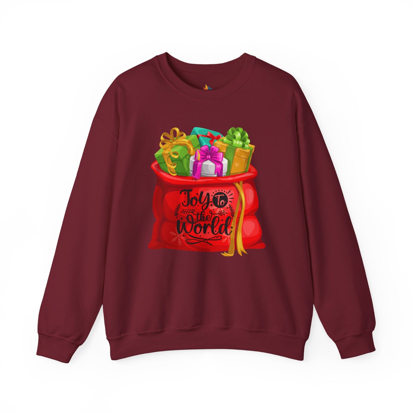 Joy to the whole world, Christmas Sweatshirt, Unisex Crewneck, Holiday Season Outfit, Winter Sweatshirt