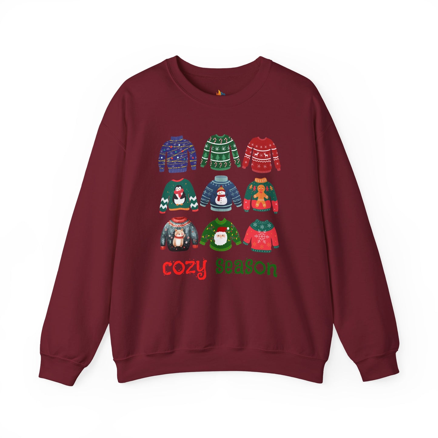Cozy Season, Christmas Sweatshirt, Unisex Crewneck, Holiday Season Outfit, Winter Sweatshirt