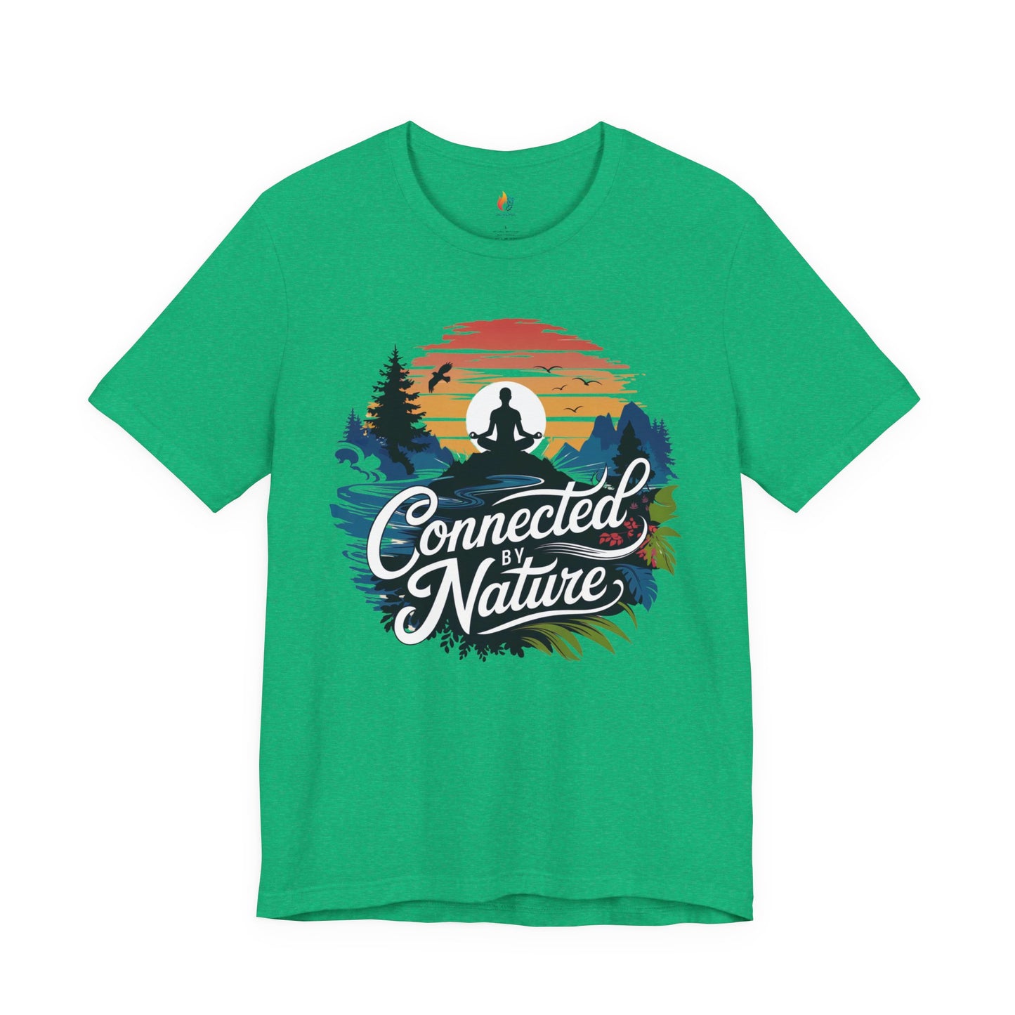Connected by Nature T-Shirt, Graphic Tee, Gift for Nature lovers, Womens Nature Tee,Mens Nature Tee, Environmentalist Tee, Gifts for Campers
