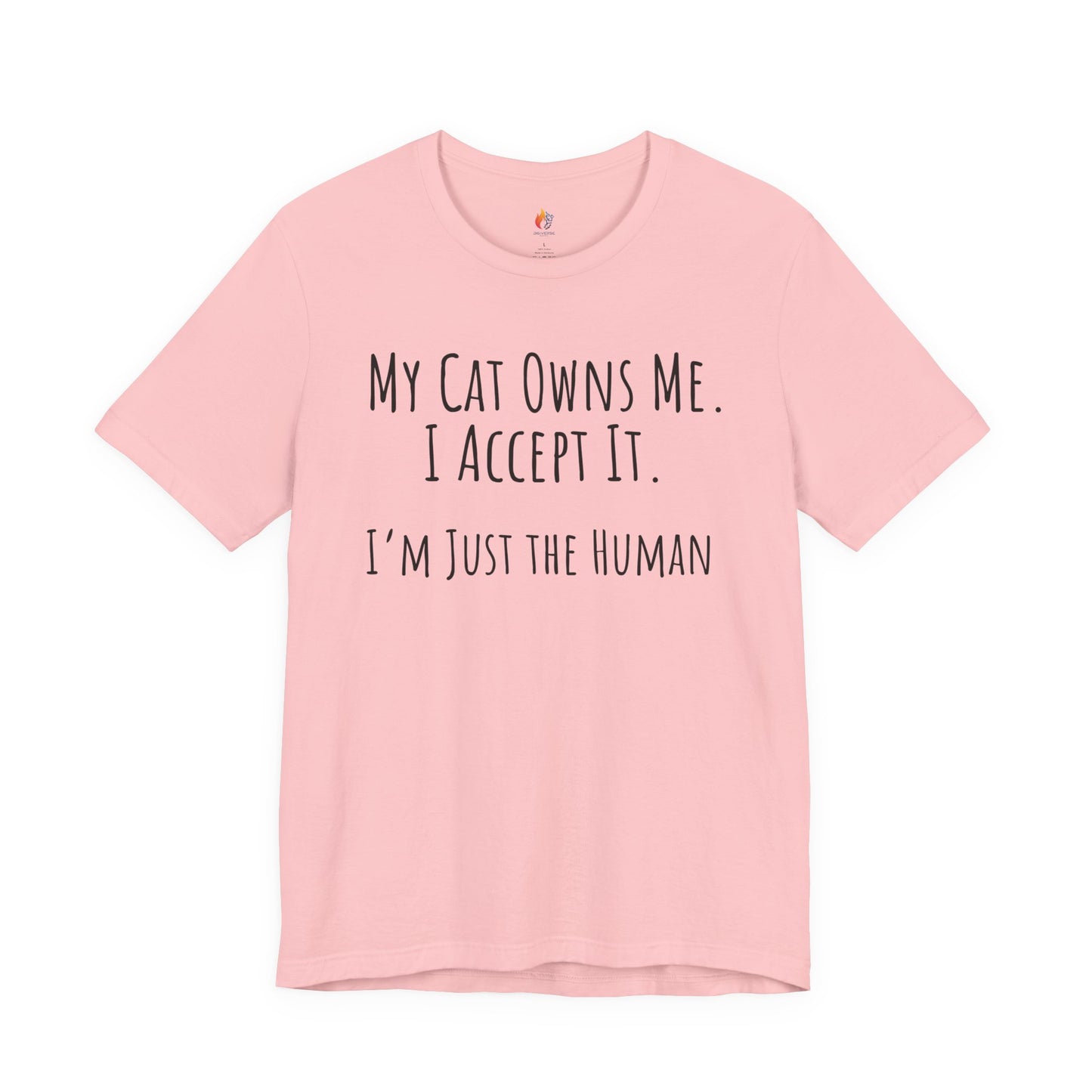 Cat Lover - "My Cat Owns me" - T-Shirt, Pet Lover Tee