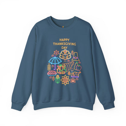 Thanksgiving Sweatshirt, Unisex Crewneck, Fall Season Outfit, Cozy Fall Gift