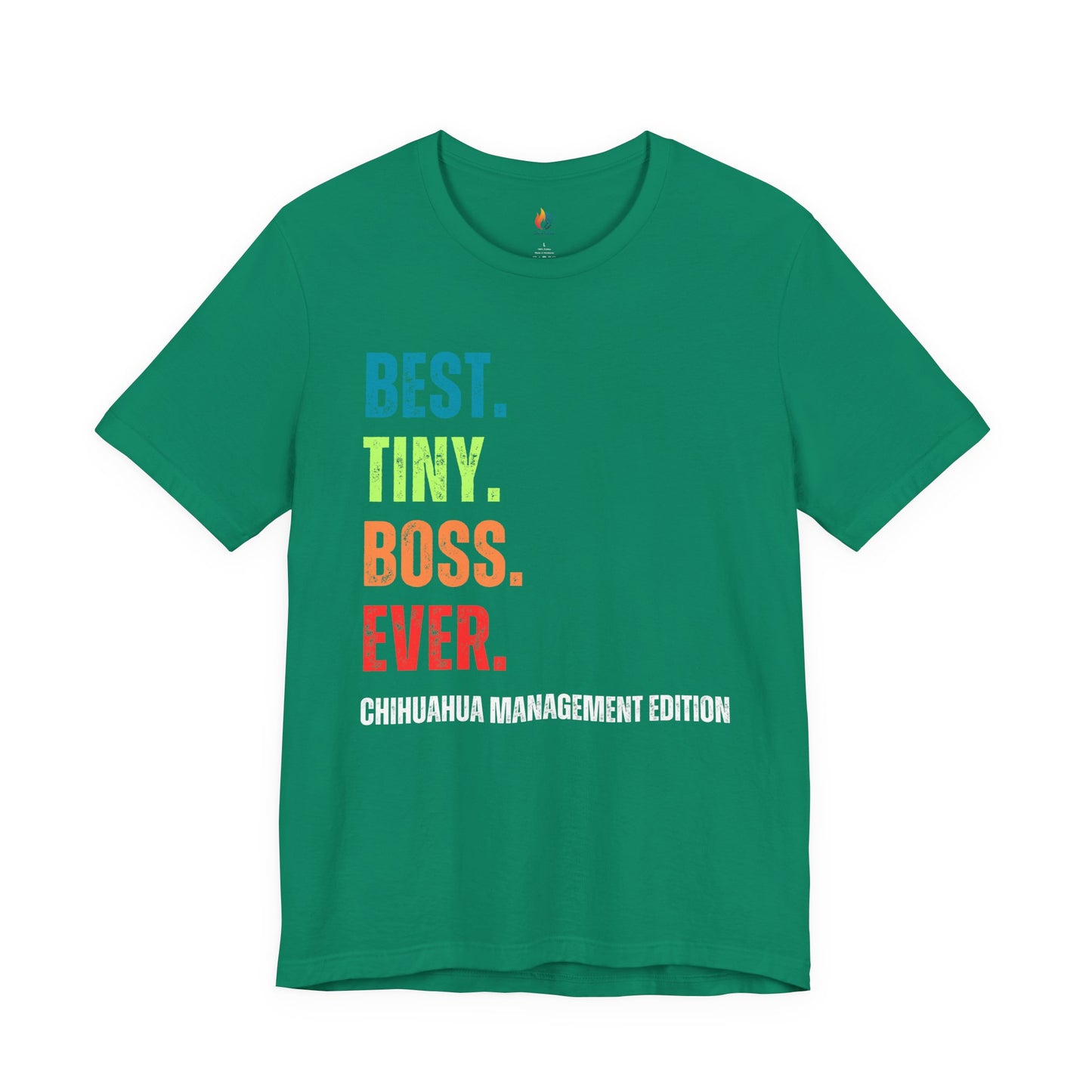 Chihuahua Dog Lover T-Shirt - "Best Tiny Boss Ever" Graphic Tee