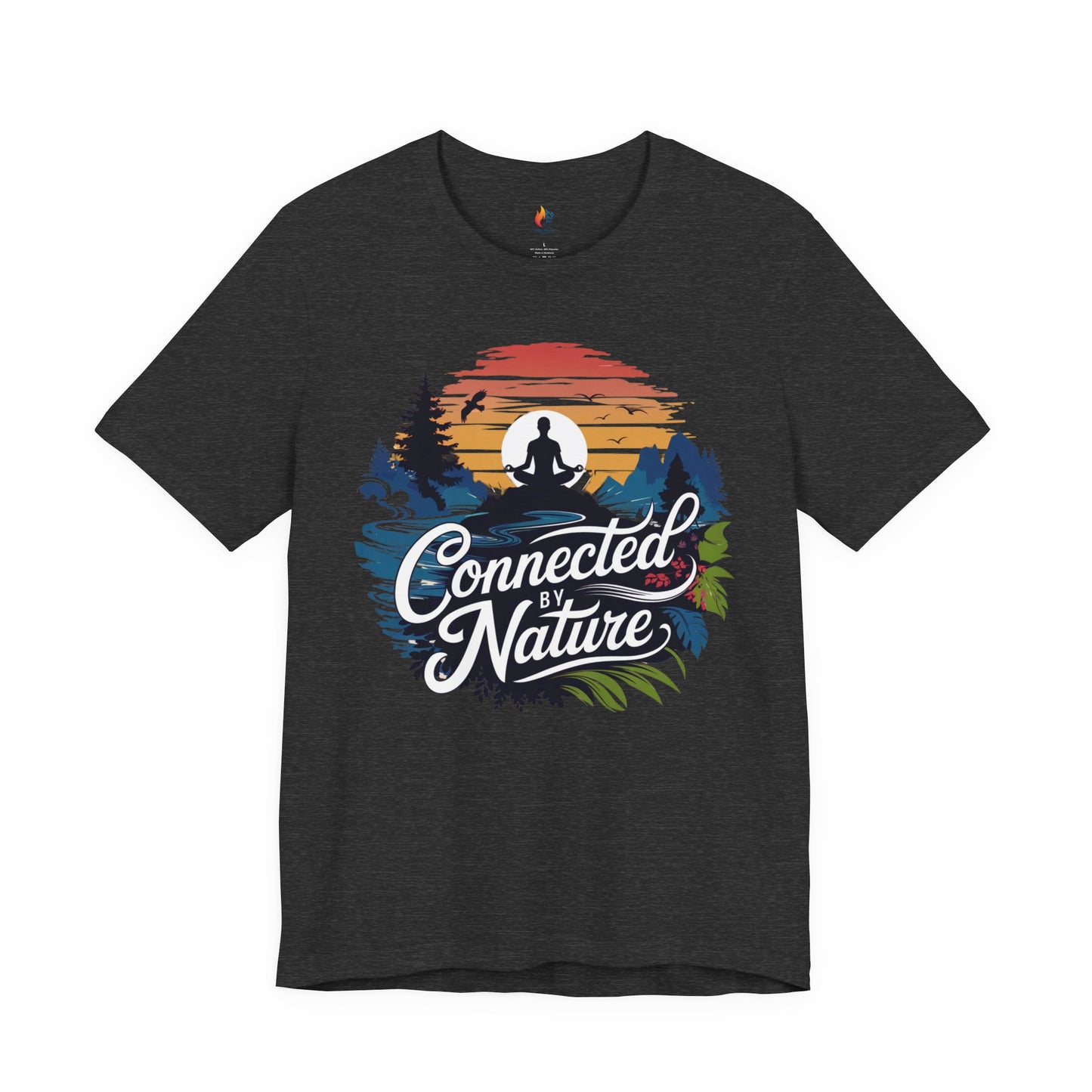 Connected by Nature T-Shirt, Graphic Tee, Gift for Nature lovers, Womens Nature Tee,Mens Nature Tee, Environmentalist Tee, Gifts for Campers