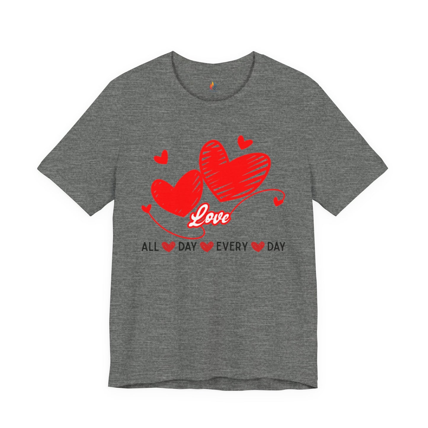 Love T-Shirt, Valentine’s Day T-shirt, Cute Valentine Shirt, Love Graphic Tee, Unisex Valentine Outfit, Gift for Him or Her, Romantic Holiday Tee
