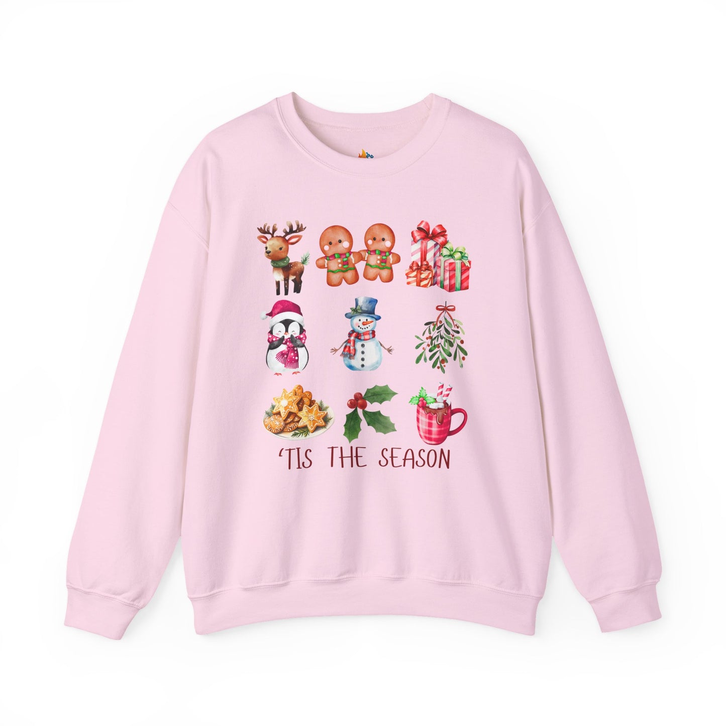 Tis the season, Christmas Sweatshirt, Unisex Crewneck, Holiday Season Outfit, Winter Sweatshirt