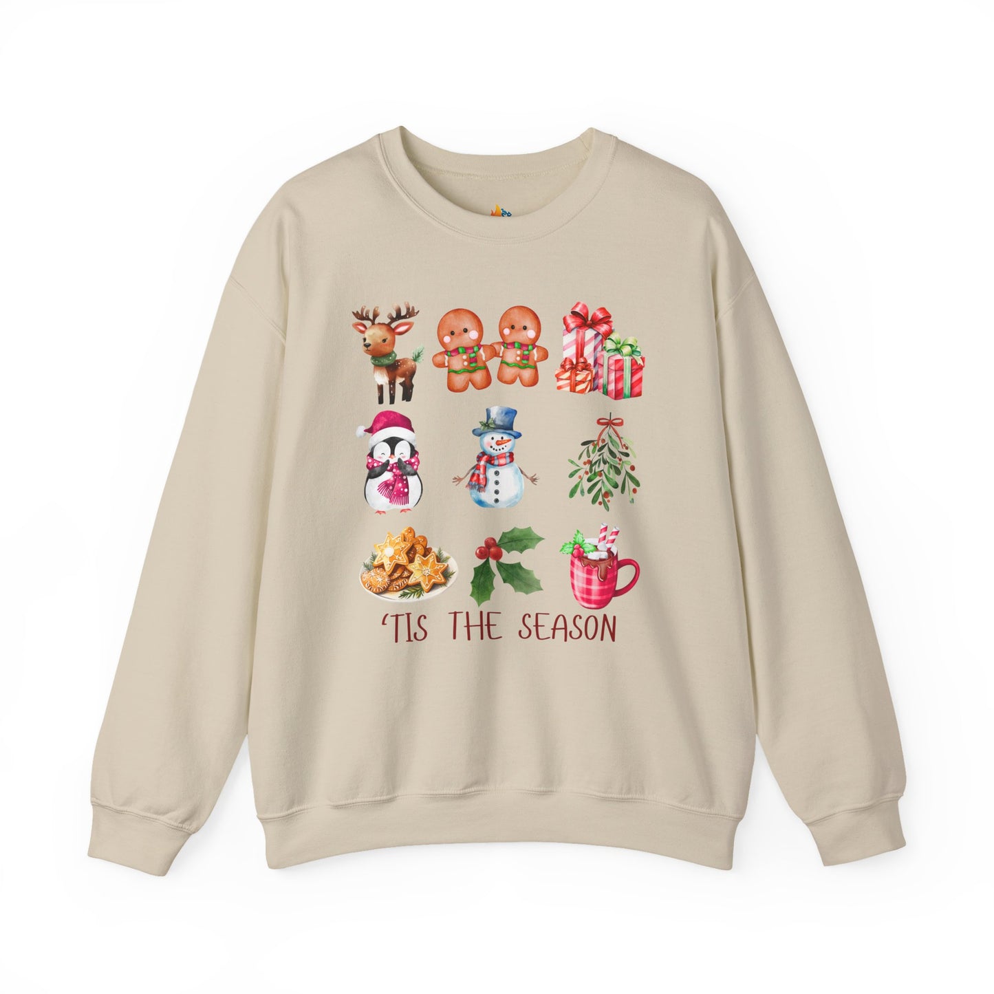 Tis the season, Christmas Sweatshirt, Unisex Crewneck, Holiday Season Outfit, Winter Sweatshirt