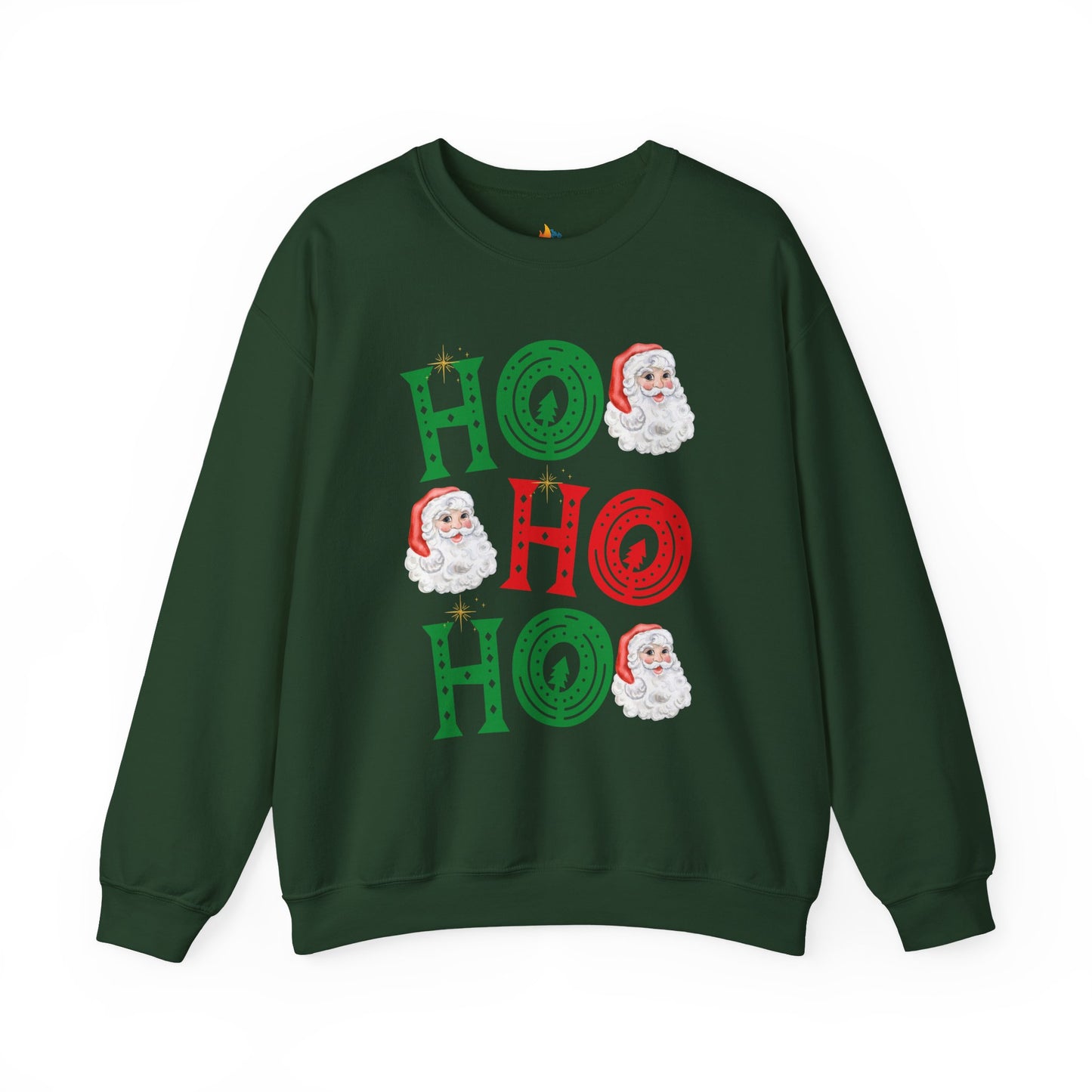 Ho Ho Ho, Christmas Sweatshirt, Unisex Crewneck, Holiday Season Outfit, Winter Sweatshirt