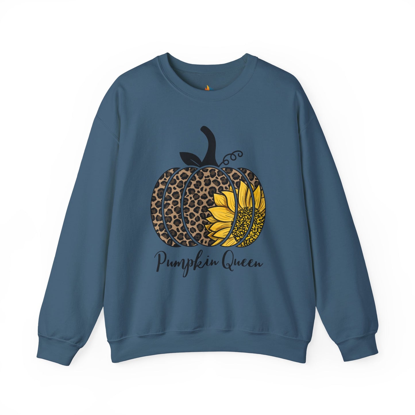 Pumpkin Queen Sweatshirt, Unisex Crewneck, Fall Season Outfit, Cozy Fall Gift