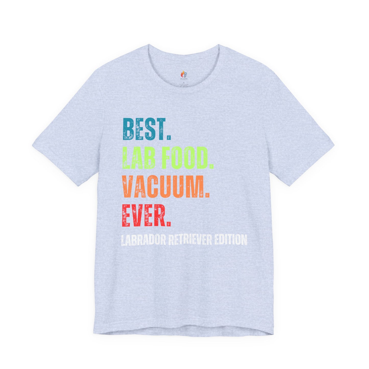 Labrador Dog Lover T-Shirt - "Best Lab Food Vacuum Ever" Graphic Tee