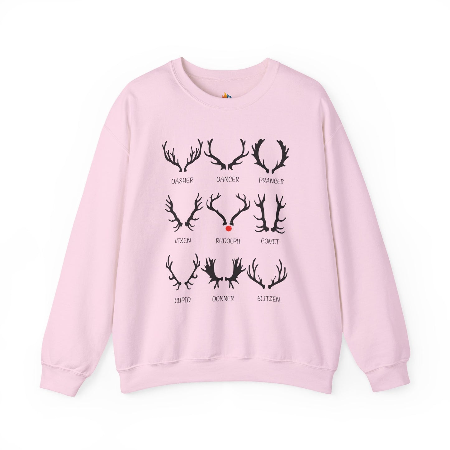Reindeer, Christmas Sweatshirt, Unisex Crewneck, Holiday Season Outfit, Winter Sweatshirt