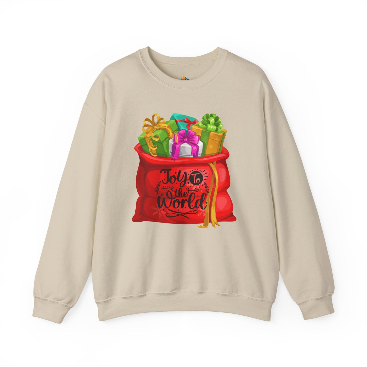 Joy to the whole world, Christmas Sweatshirt, Unisex Crewneck, Holiday Season Outfit, Winter Sweatshirt