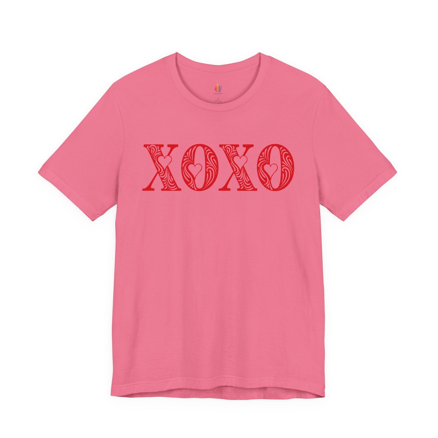 XOXO T-Shirt, Valentine’s Day T-shirt, Cute Valentine Shirt, Love Graphic Tee, Unisex Valentine Outfit, Gift for Him or Her, Romantic Holiday Tee
