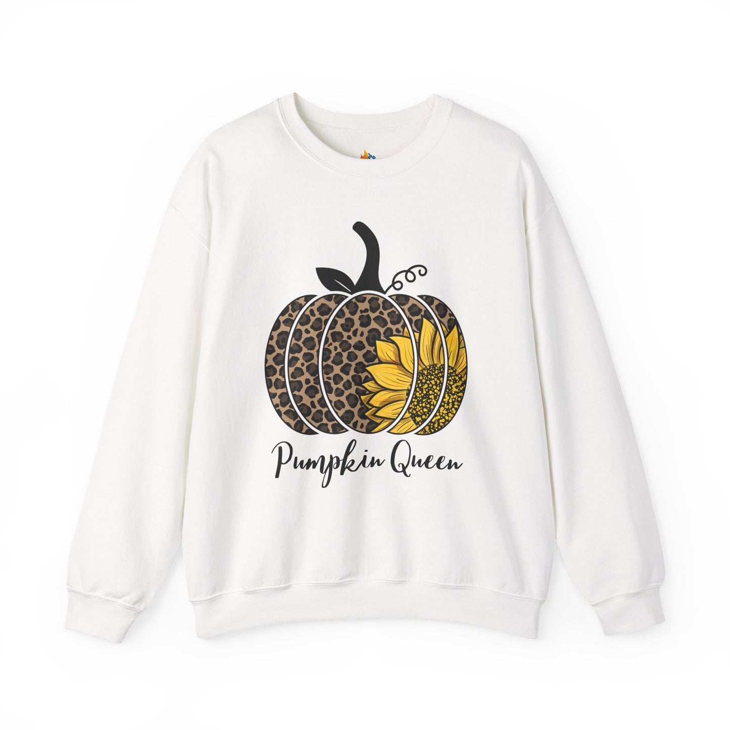 Pumpkin Queen Sweatshirt, Unisex Crewneck, Fall Season Outfit, Cozy Fall Gift