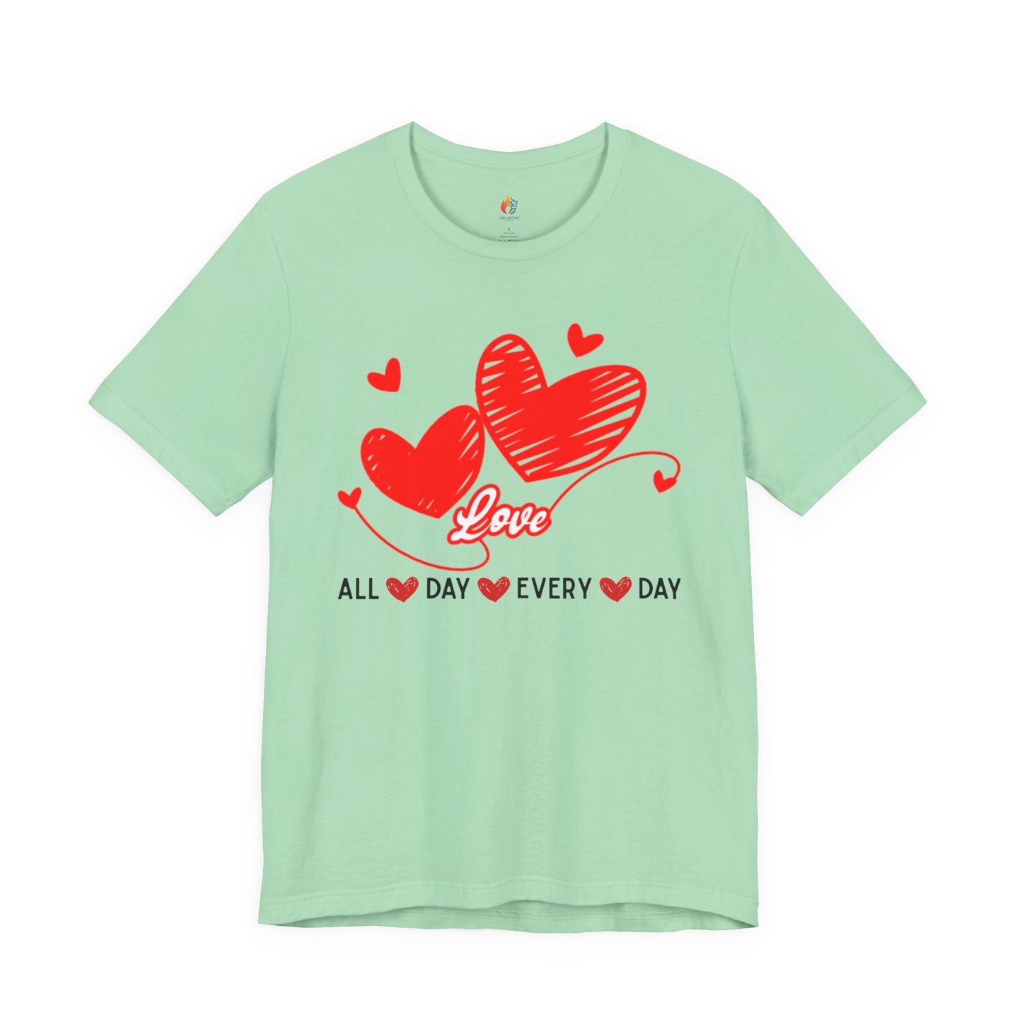 Love T-Shirt, Valentine’s Day T-shirt, Cute Valentine Shirt, Love Graphic Tee, Unisex Valentine Outfit, Gift for Him or Her, Romantic Holiday Tee