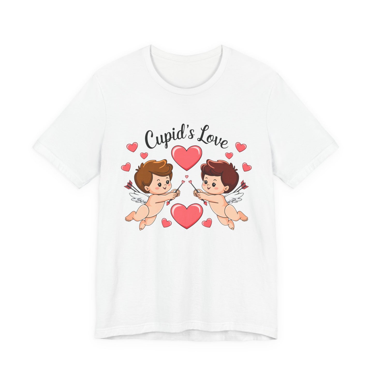 Cupid's Love T-Shirt, Valentine’s Day T-shirt, Cute Valentine Shirt, Love Graphic Tee, Unisex Valentine Outfit, Gift for Him or Her, Romantic Holiday Tee
