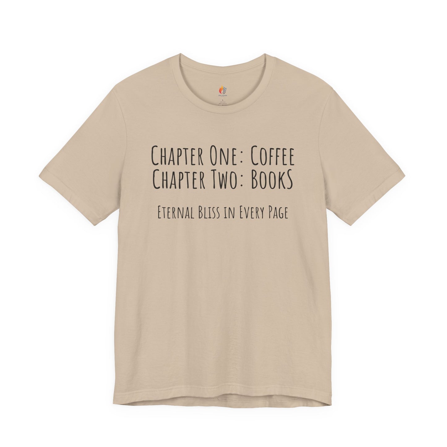 Books Coffee - Eternal bliss T-Shirt, Coffee lover, Book Lover Tee