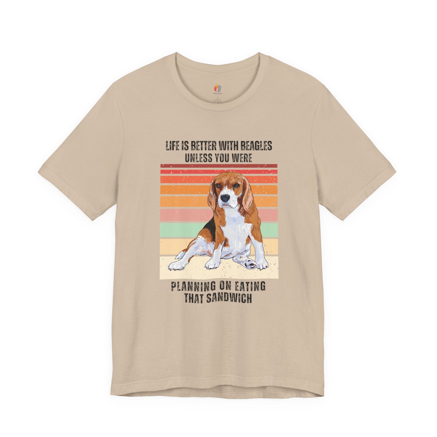 Beagles - Life is better with, Dog Lover T-Shirt - Funny Graphic Tee