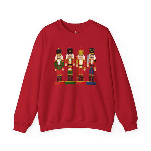 Nutcracker Man, Christmas Sweatshirt, Unisex Crewneck, Holiday Season Outfit, Winter Sweatshirt