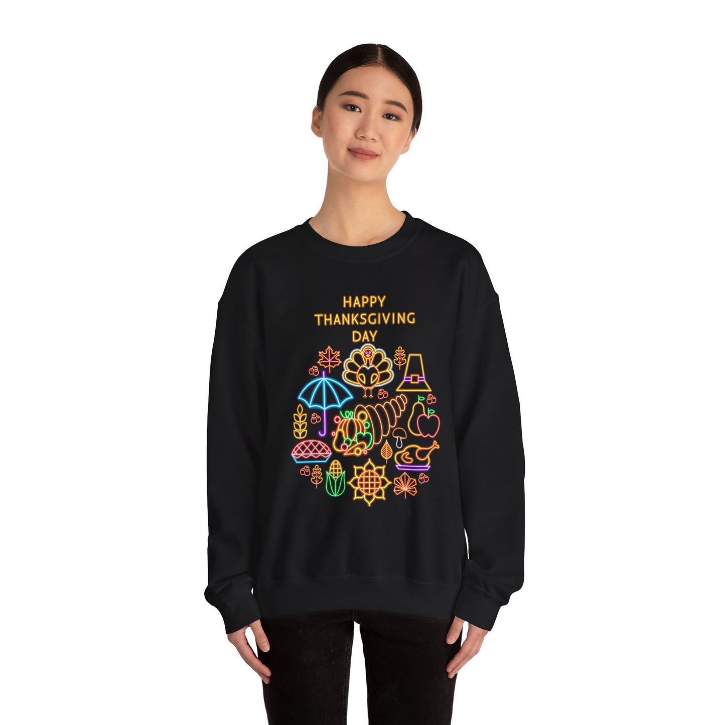 Thanksgiving Sweatshirt, Unisex Crewneck, Fall Season Outfit, Cozy Fall Gift