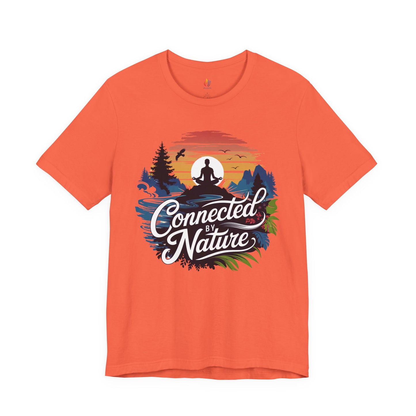 Connected by Nature T-Shirt, Graphic Tee, Gift for Nature lovers, Womens Nature Tee,Mens Nature Tee, Environmentalist Tee, Gifts for Campers